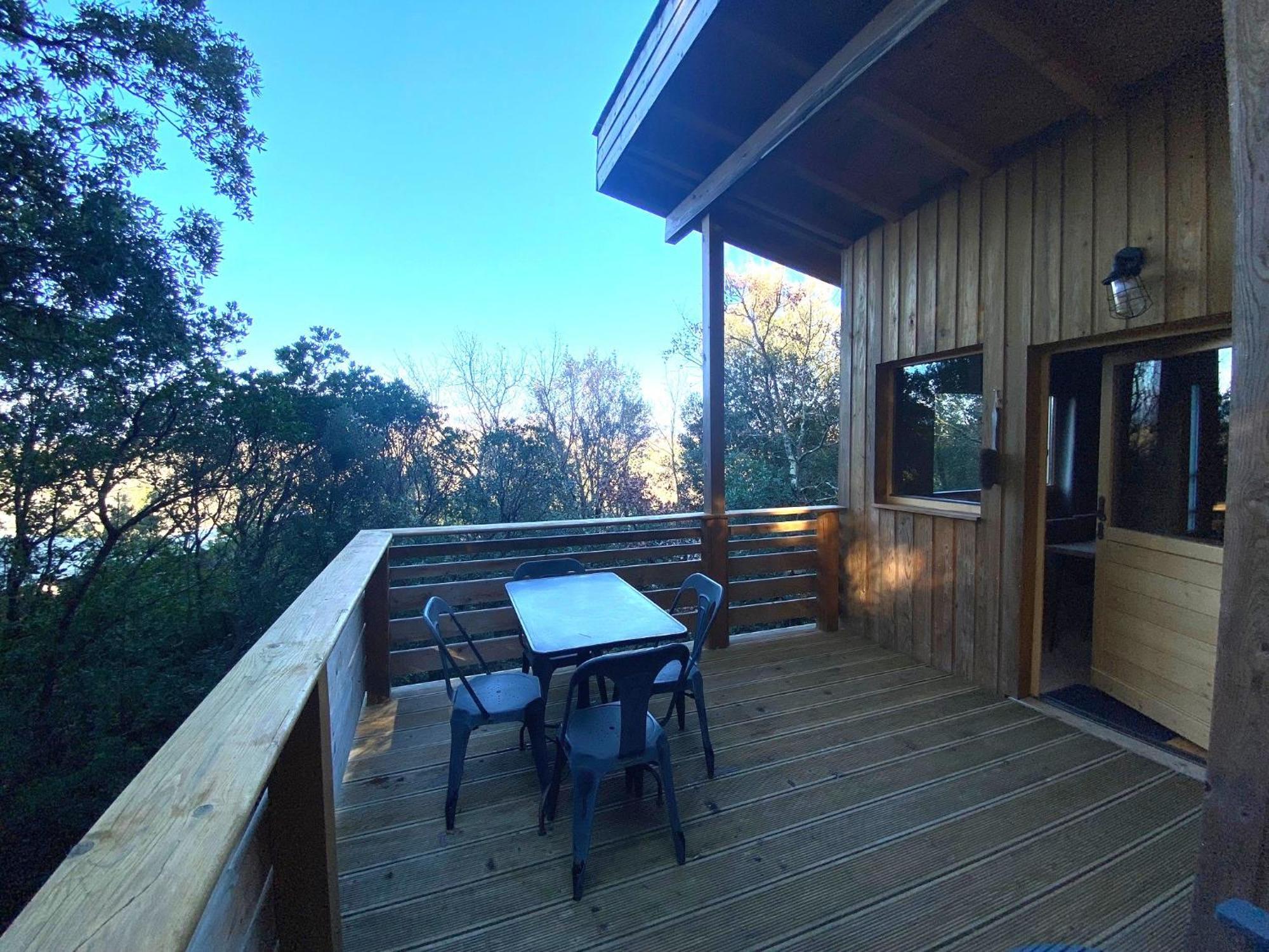 Les Cabanes Dans Les Bois Logis Hotel Villedubert Экстерьер фото