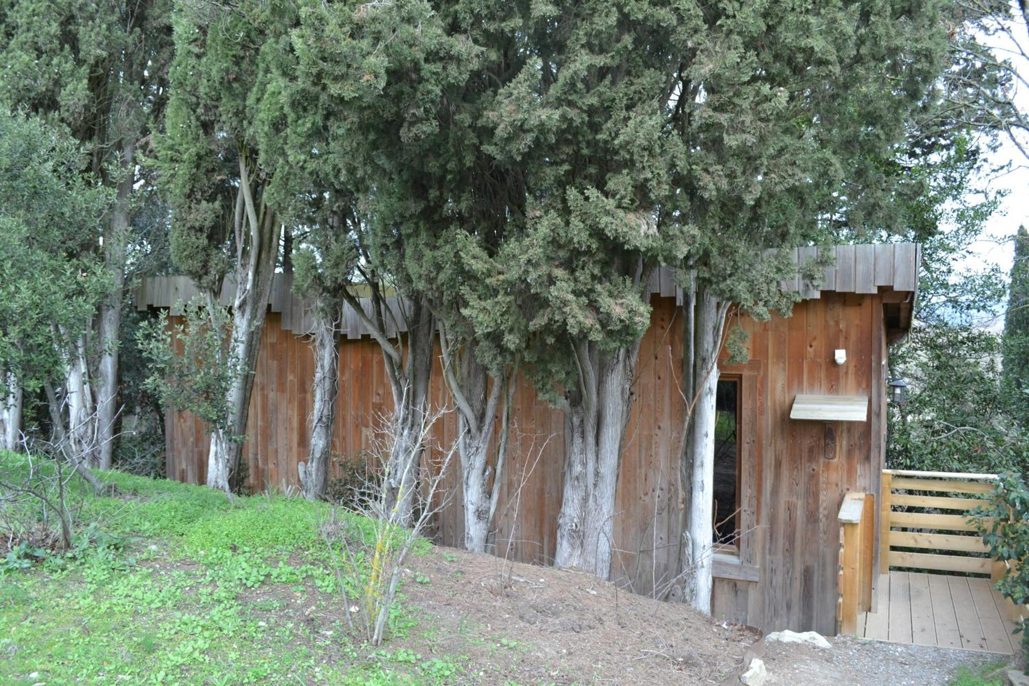 Les Cabanes Dans Les Bois Logis Hotel Villedubert Экстерьер фото